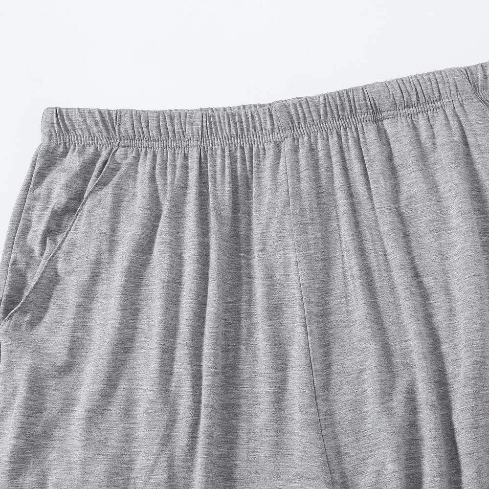 MoFiz Men's Modal PJ Bottom Jersey Knit Pajama/Lounge Pants Sleepwear