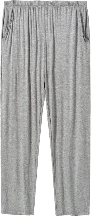 MoFiz Men's Modal PJ Bottom Jersey Knit Pajama/Lounge Pants Sleepwear
