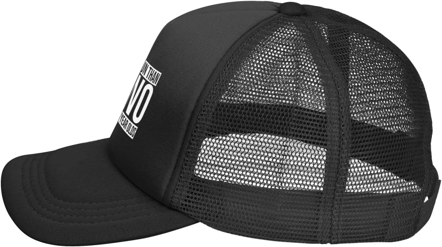 More Fun Than Two Twenty Year Olds Hats Classic Mesh Dad Hat for Men Women Adjustable Black Baseball Cap