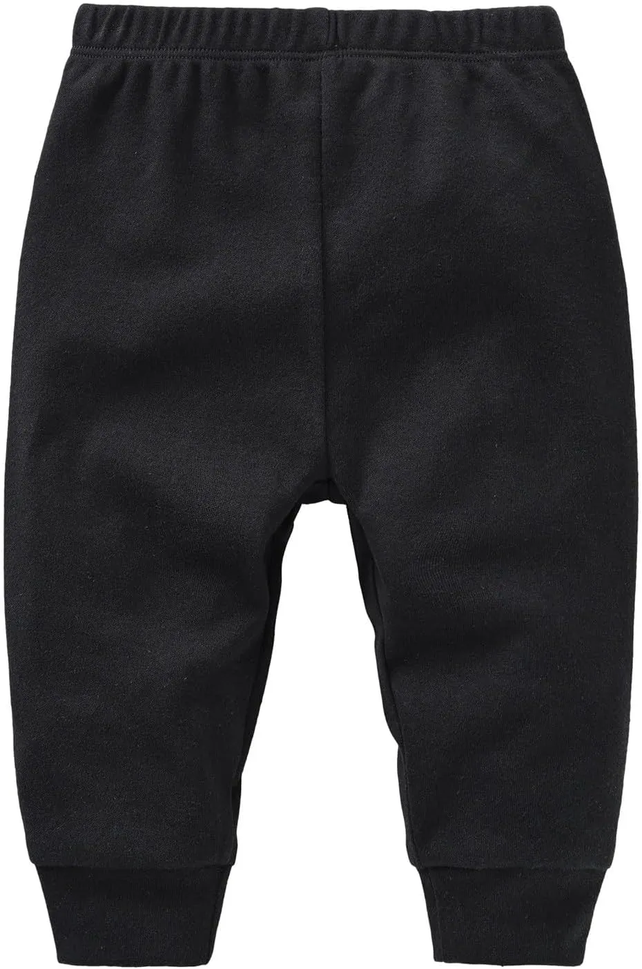 Newborn Boys Girls Baggy Sweatpants Cotton Elastic Waist Joggers Baby Casual Comfy Pants Breathable Solid Color Trousers