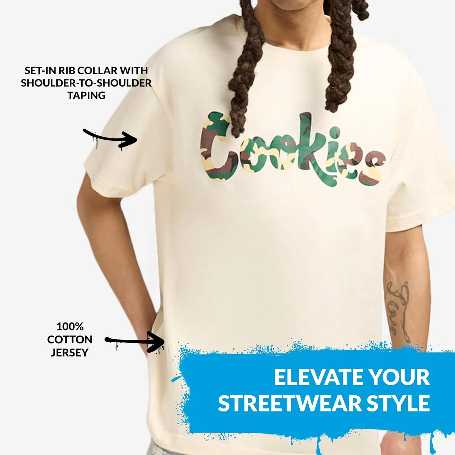 Original Mint TEE Mens T-Shirt - Soft & Comfortable Everyday Wear Casual Tee for Men