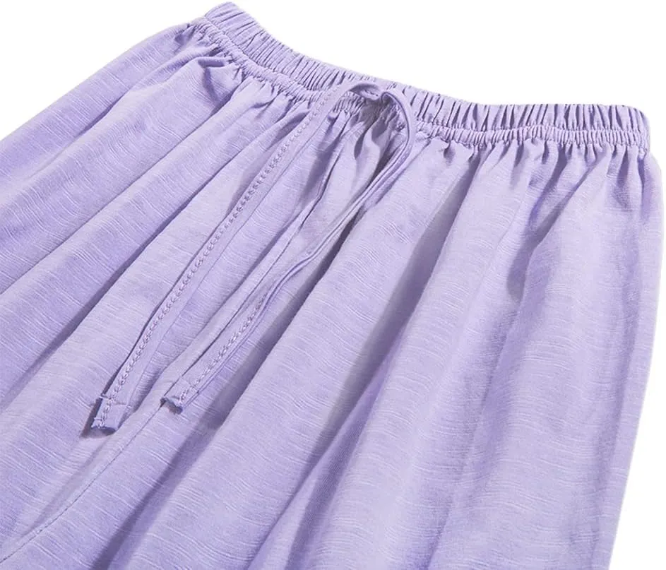 PAUBOLI Baby Long Bloomers Soft Cotton Harem Pants for Boys Girls 12M-7T
