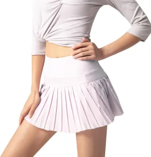 Pleated Mini Skirts for Women Plus Size Trendy Flowy Gym Yoga Shorts Workout Sweat Skort Cute Summer Sports Clothes