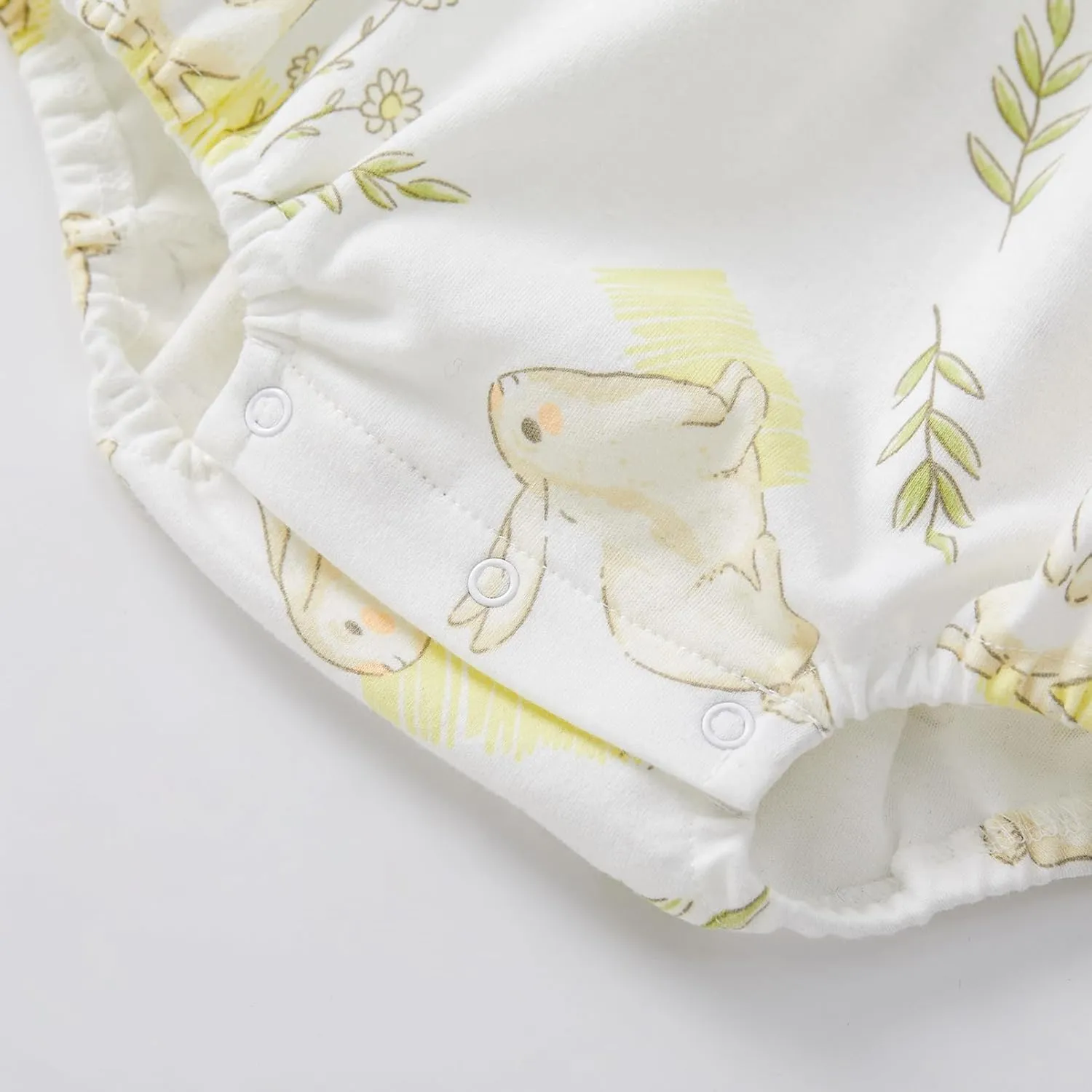 pureborn Baby Girls Boys Bodysuit Super Soft Cotton Romper 0-24 Months