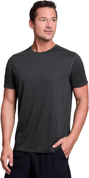 RBX Active Men's Athletic Performance Workout Gym Running Short Sleeve Crewneck T-Shirt