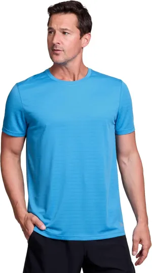 RBX Active Men's Athletic Performance Workout Gym Running Short Sleeve Crewneck T-Shirt