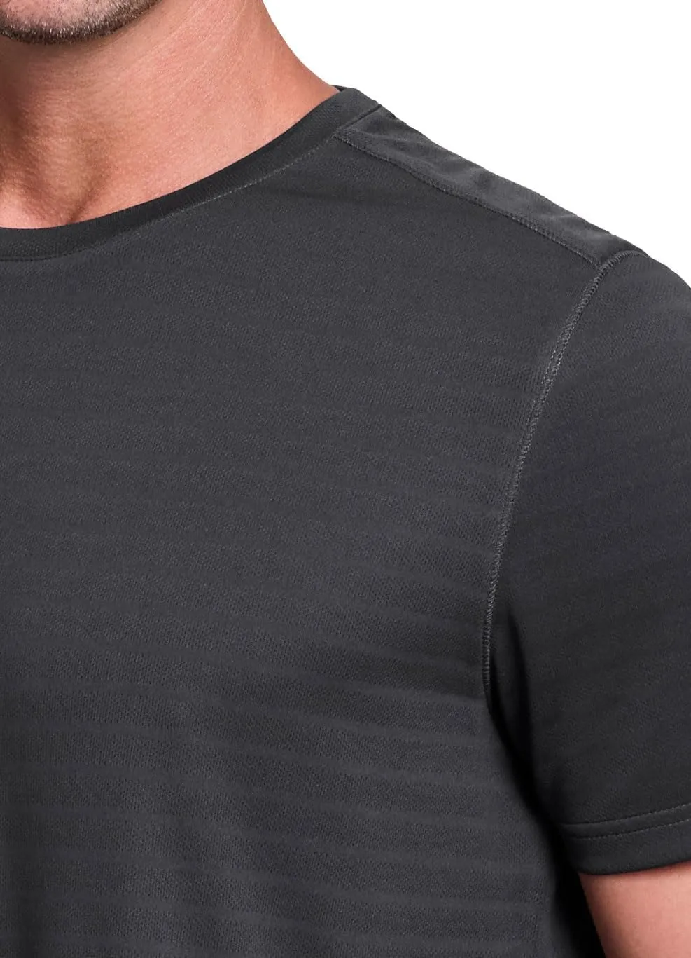 RBX Active Men's Athletic Performance Workout Gym Running Short Sleeve Crewneck T-Shirt