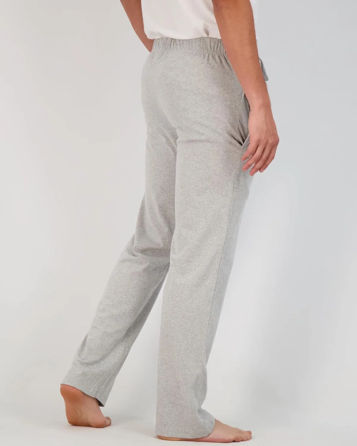 Real Essentials 3 Pack: Men's Pajama Pants - Knit Cotton Flannel Plaid Lounge Bottoms (Available In Big & Tall)