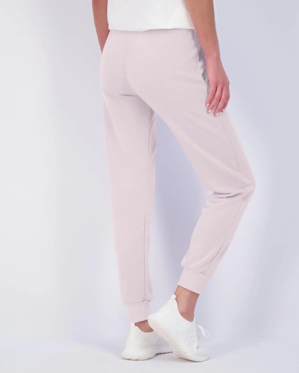 Real Essentials 3 Pack: Women's Ultra-Soft Cotton French Terry Joggers (Available in Plus)