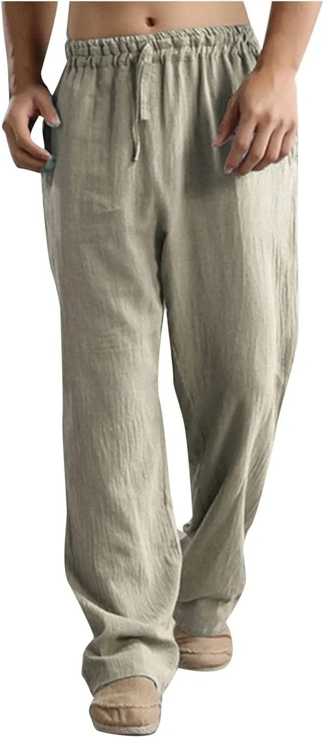 RTRDE Men's Sweatpants Casual Pants Drawstring Lightweight Breathable Workout Sweatpants Jogger Pants, S-5XL