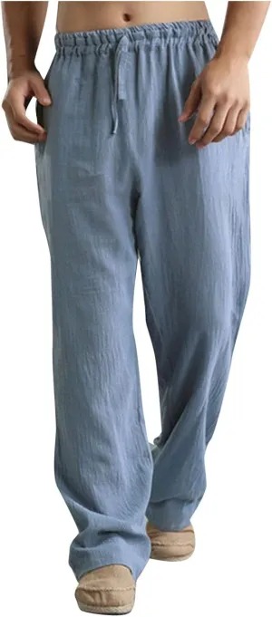 RTRDE Men's Sweatpants Casual Pants Drawstring Lightweight Breathable Workout Sweatpants Jogger Pants, S-5XL