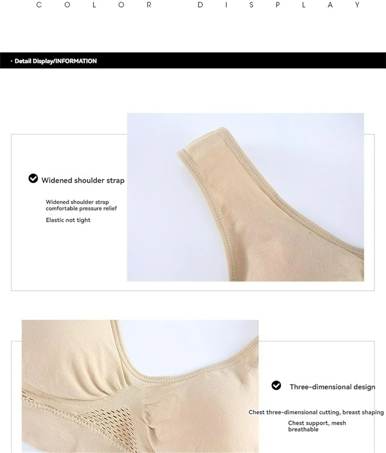 Sports Bras for Women 2025 Cool Liftup Air Bra Summer Ultra-Thin Comfort Mesh Sports Bra Anti-Sagging Breasts Bras