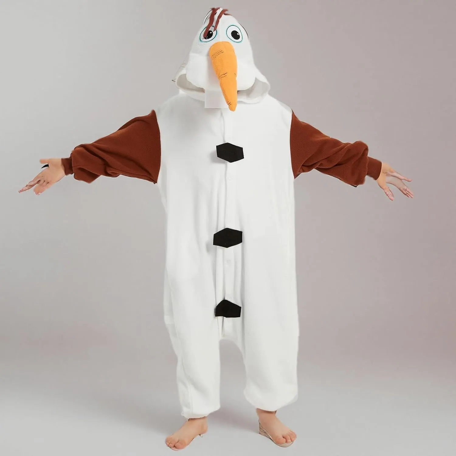 SWEETXIN Kids Unisex Onesie Pajamas Plush One Piece Halloween Costume Cosplay Sleepwear for Girls Boys