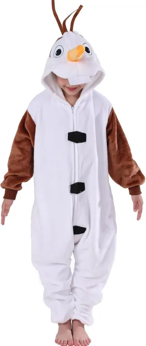 SWEETXIN Kids Unisex Onesie Pajamas Plush One Piece Halloween Costume Cosplay Sleepwear for Girls Boys