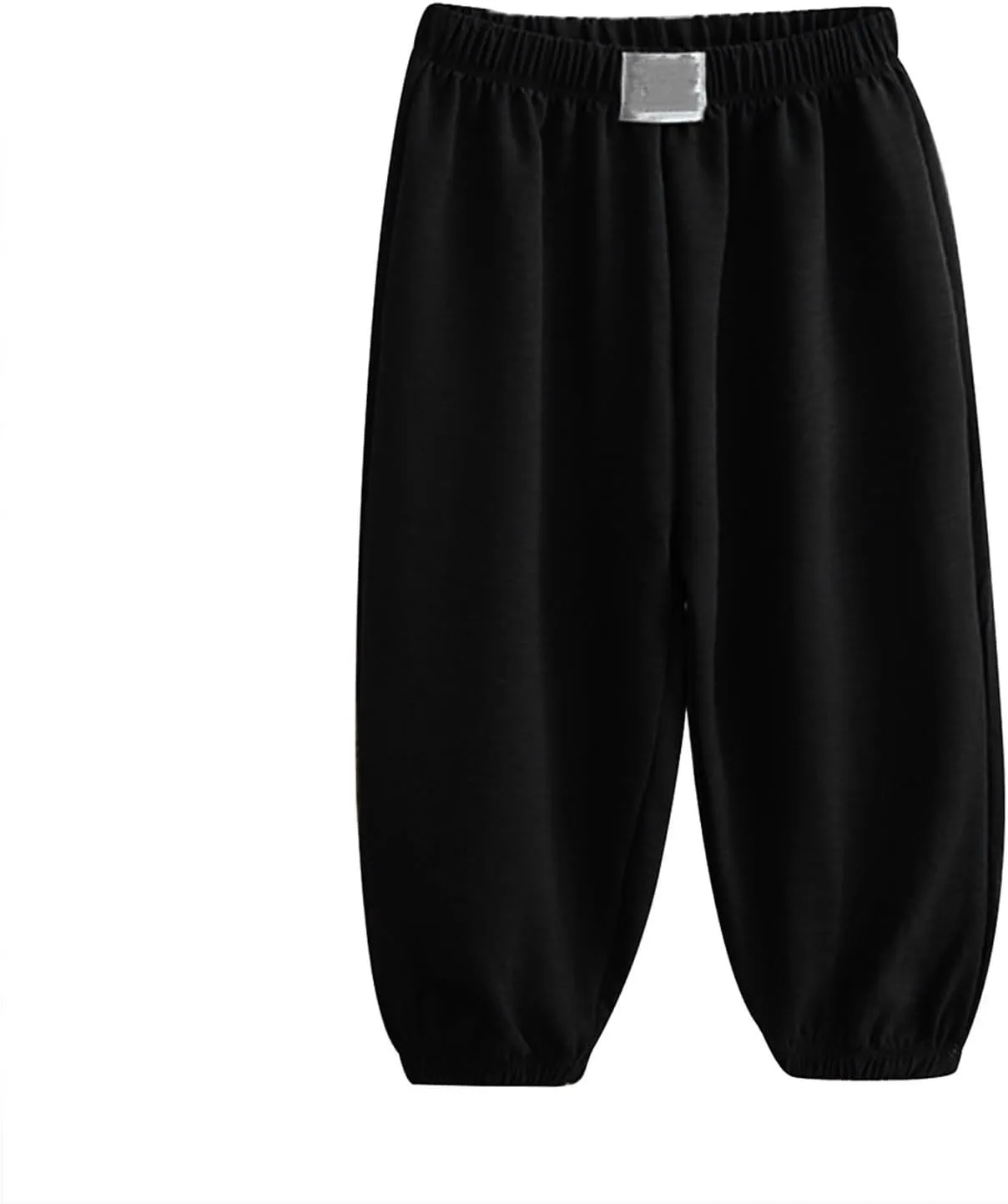 Toddler Boys Baggy Sweatpants Kids Elastic Waist Breathable Comfy Aesthetic Joggers Plain Loose Athletic Trousers