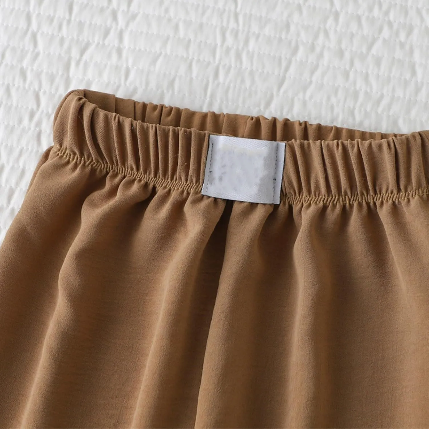 Toddler Boys Elastic Waist Baggy Sweatpants Kids Girls Breathable Comfy Aesthetic Joggers Plain Loose Athletic