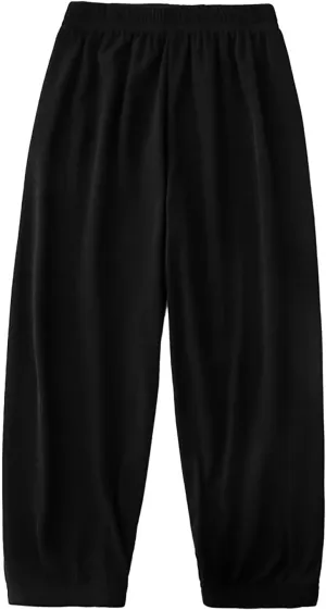 Toddler Harem Pants, Long Bloomers Soft Cotton for Boys Girls, Breathable Quick Dry Pants Loose Anti-Mosquito