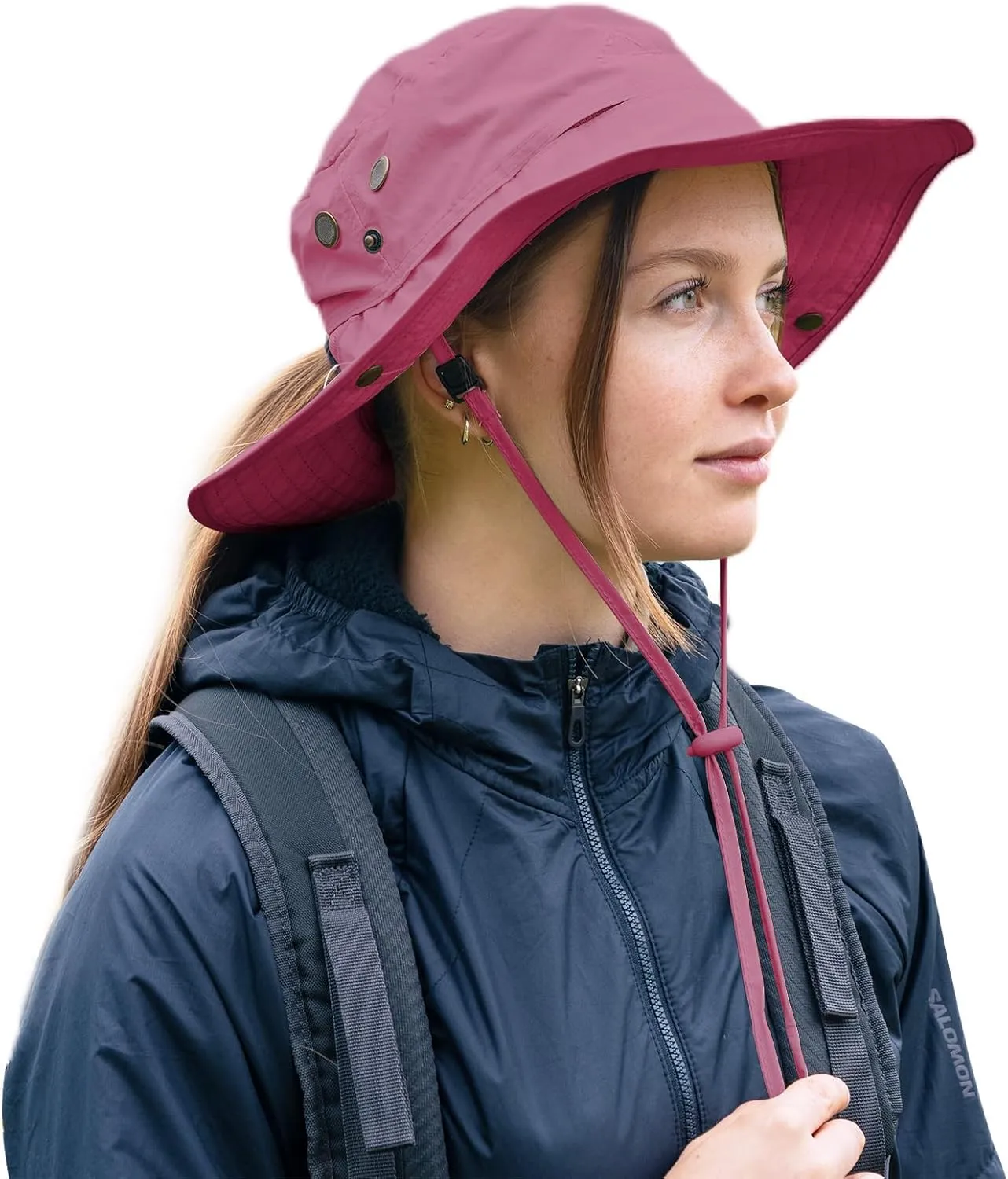 TOP-EX M/L/XL/XXL Ponytail Rain-Proof UV50  Sun Hat Cooling Mesh Lining Unisex