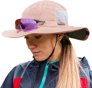 TOP-EX Women’s Wide Brim Sun Hat with Ponytail Hole UV 50 Summer Beach Sunhat for Fishing Hiking Outdoor Cooling Mesh