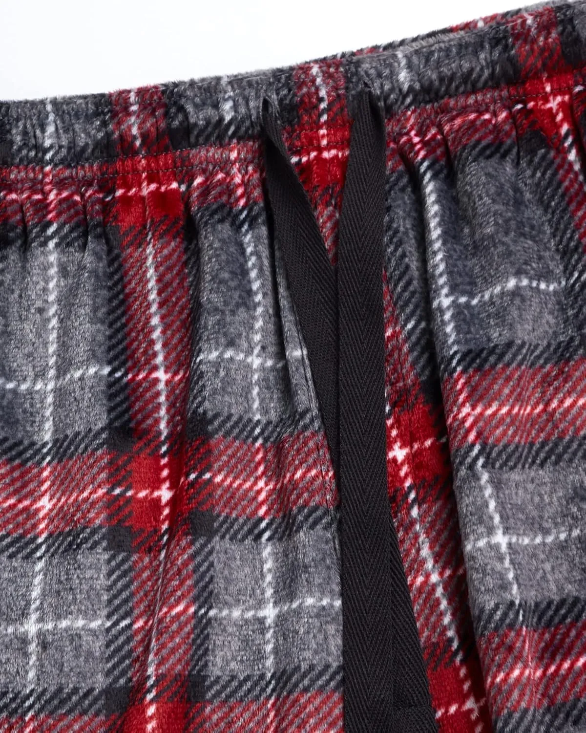 U.S. Polo Assn. Men's Pajama Pants - 2 Pack Ultra Soft Fleece Sleep and Lounge Pants (Size: S-XL)