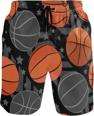 visesunny Mens Swim Trunks Quick Dry Board Shorts with Mesh Lining Breathable Fit Hawaii Beach Shorts Swimwear Bathing Suits