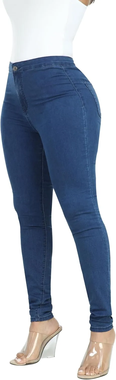 WAYRUNZ Womens High Waisted Pants Stretch Legging Jeans