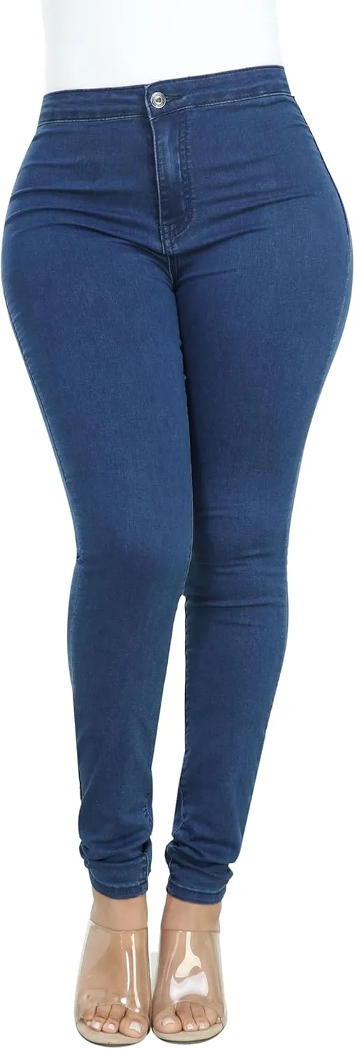 WAYRUNZ Womens High Waisted Pants Stretch Legging Jeans