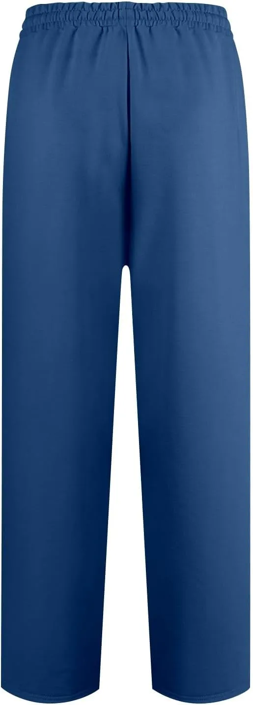 Wide Leg Sweatpants Women Baggy Low Rise Wide Leg Pants Casual Workout Athletic Track Sweatpants with Pockets