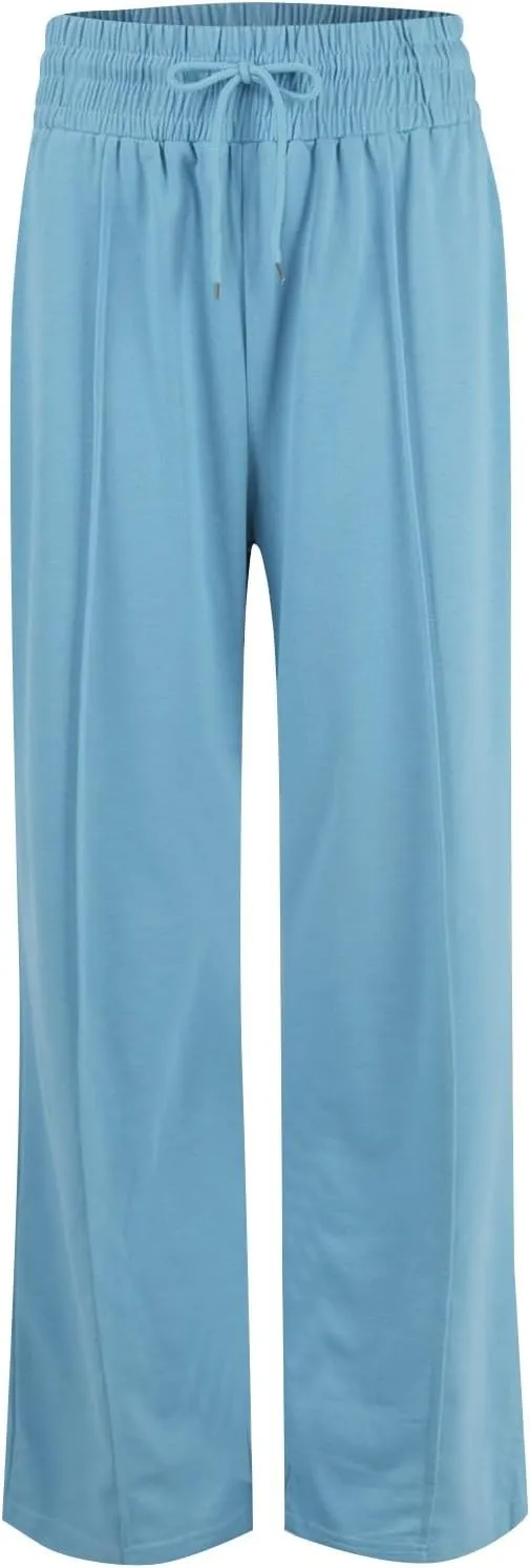 Wide Leg Sweatpants Women Casual Lightweight Drawstring High Waisted Joggers Baggy Soft Lounge Pants with Pockets