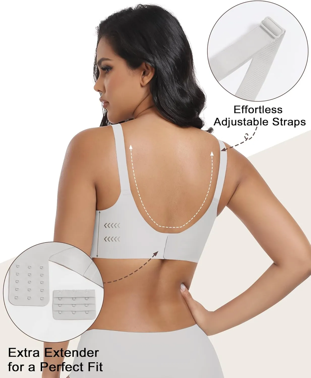 Wireless Seamless Pumping Bra Hands Free Nursing Bra Wirefree Comfort Wearable Breast Pump Brass