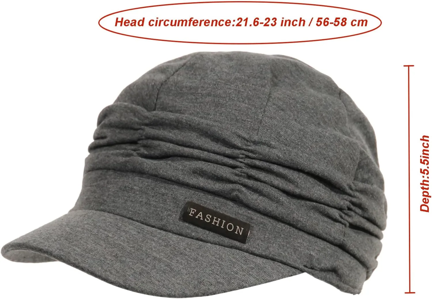 Women Newsboy Soft Cotton Cabbie Cap Beret Hats Baseball Cap Painter Visor Hats