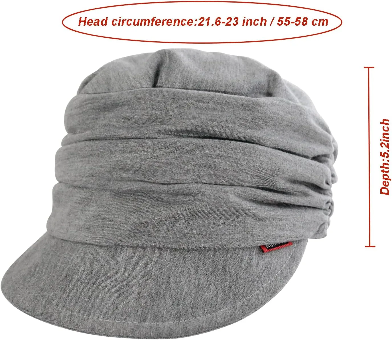 Women Newsboy Soft Cotton Cabbie Cap Beret Hats Baseball Cap Painter Visor Hats