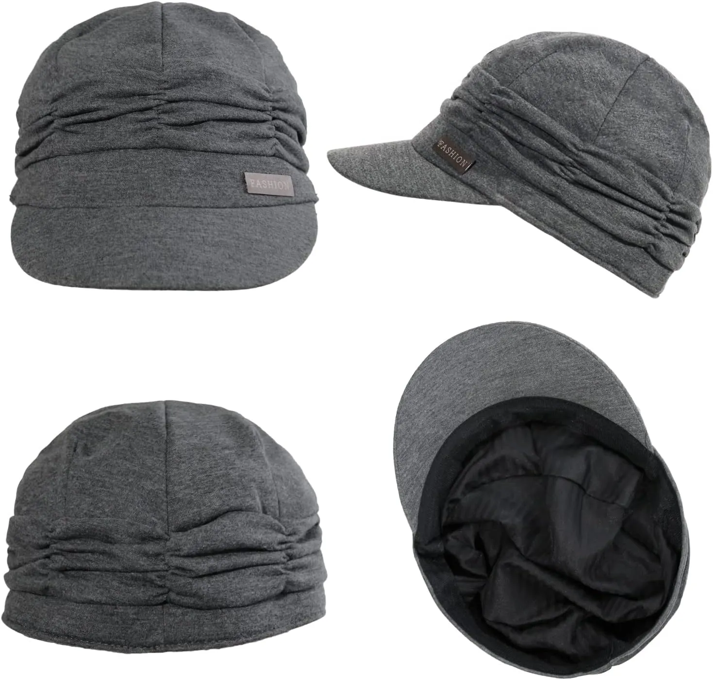 Women Newsboy Soft Cotton Cabbie Cap Beret Hats Baseball Cap Painter Visor Hats