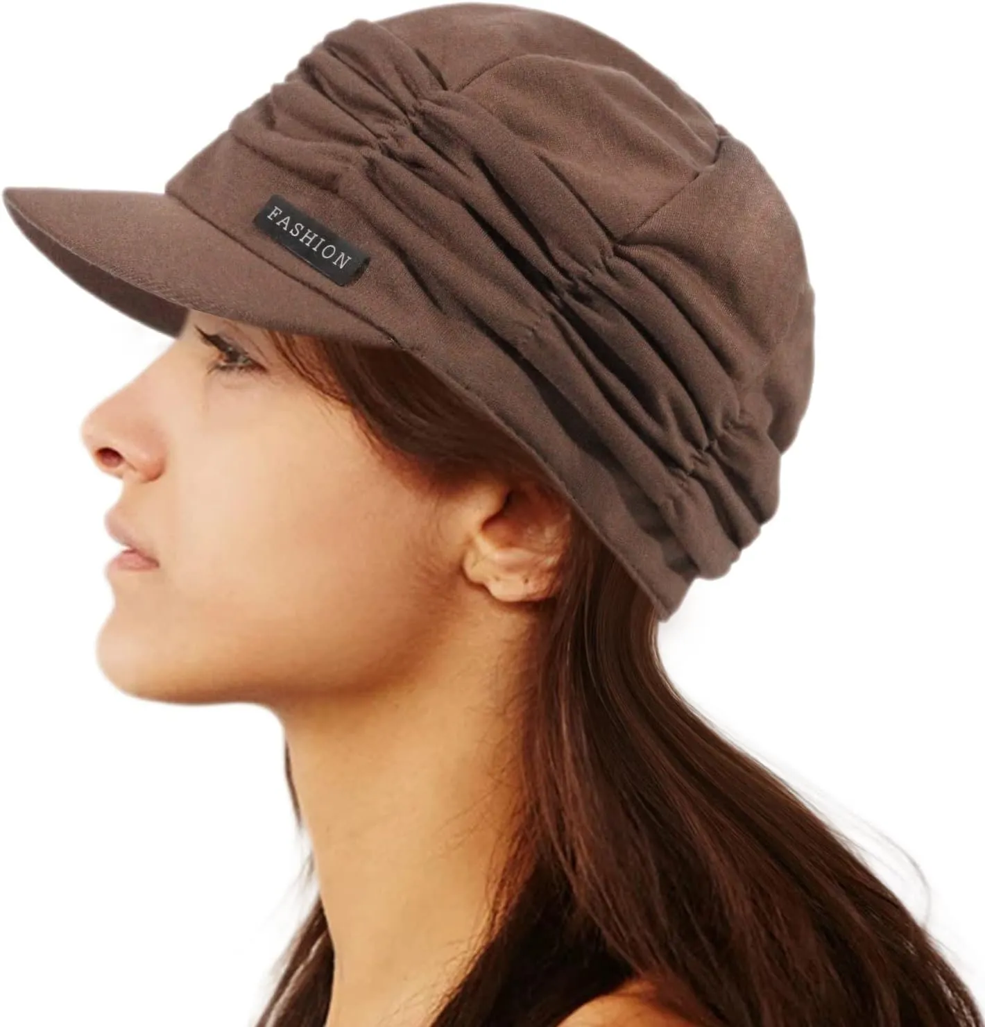 Women Newsboy Soft Cotton Cabbie Cap Beret Hats Baseball Cap Painter Visor Hats
