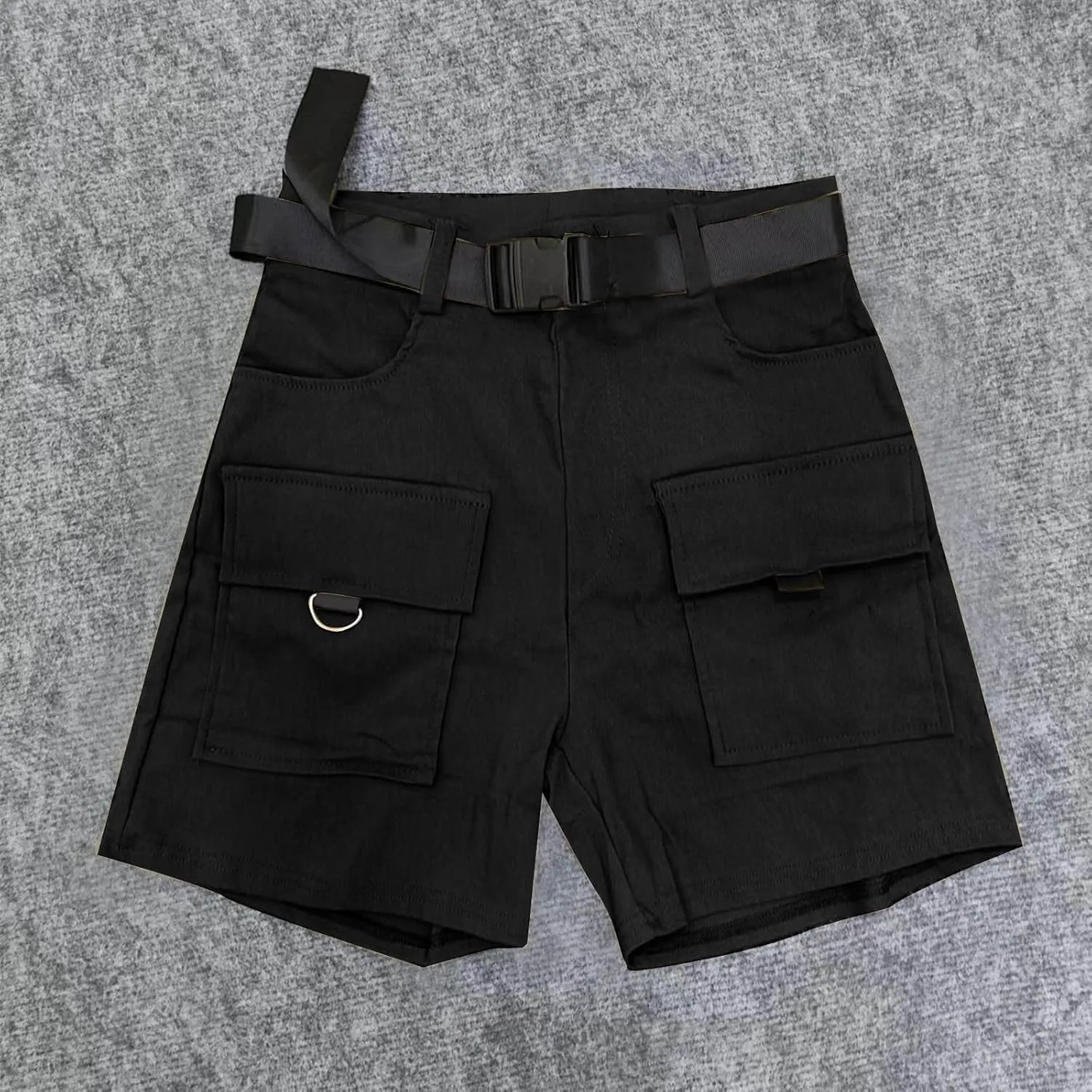 Women's Cargo Shorts Casual Lightweight High Waisted Jeans Shorts Straight Leg Hiking Vacation Outfits