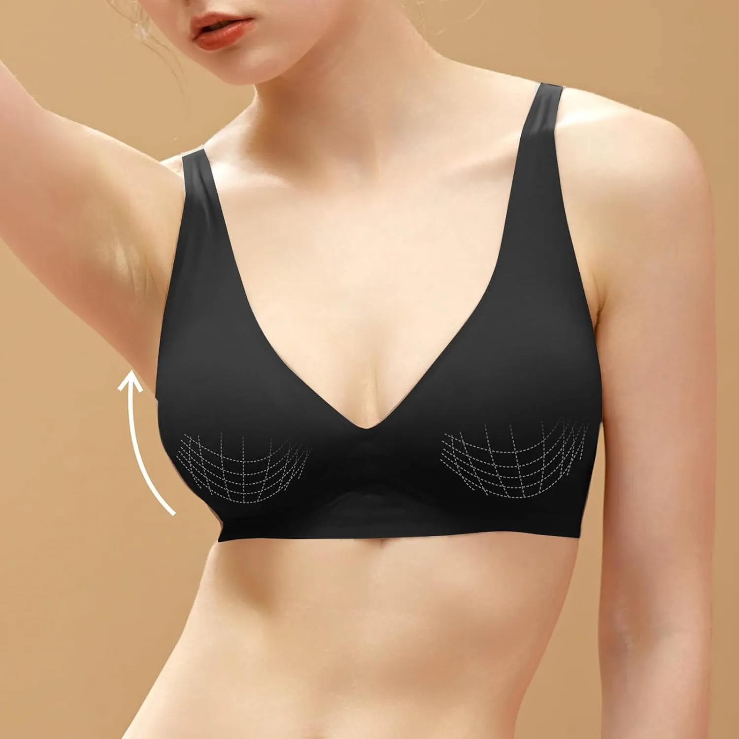Womens Racerback Sports Bra Workout Tops Stretchy Yoga Sports Bras Active Sleep Bras Running Bra