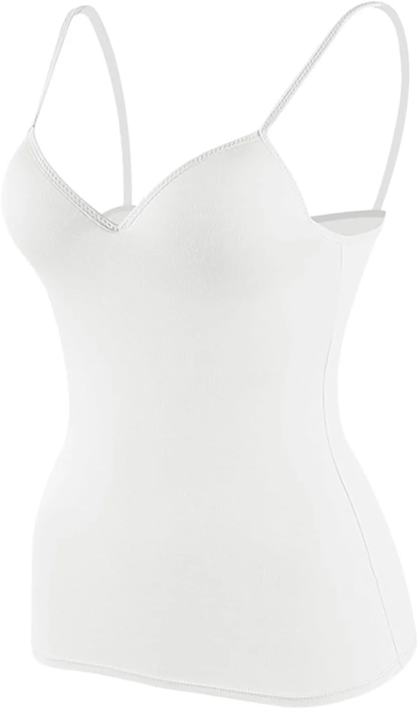 Womens Shelf Bra Tank Tops Racerback High Neck Longline Sports Bras Padded Workout Crop Tank Tops with Built in Pads