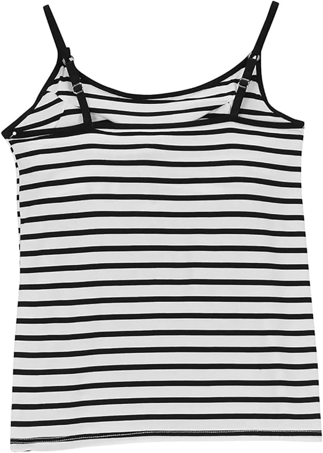 Womens Tank Tops With Built In Bras 2025 Summer Casual Crew Neck Sleeveless Camisole Plus Size Padded Workout