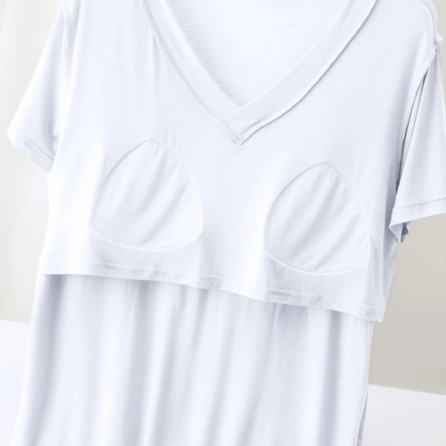 Womens Tops with Built in Bras Padded Basic Solid Summer Casual Tops Yoga Athletic Stretch Sportwear Clothes