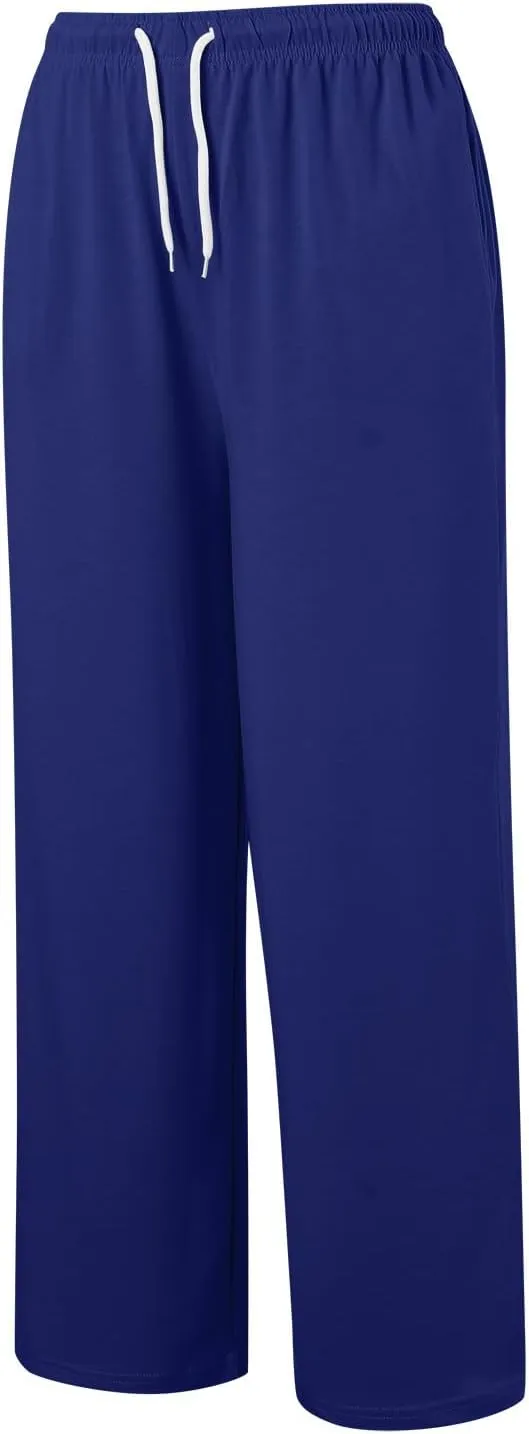 Women's Winter Warm Fleece Joggers Pants Winter high-Waist Work Leggings with Pockets Wide Leg Fleece Lined