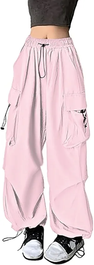 Women's Winter Warm Fleece Joggers Pants Winter high-Waist Work Leggings with Pockets Wide Leg Fleece Lined