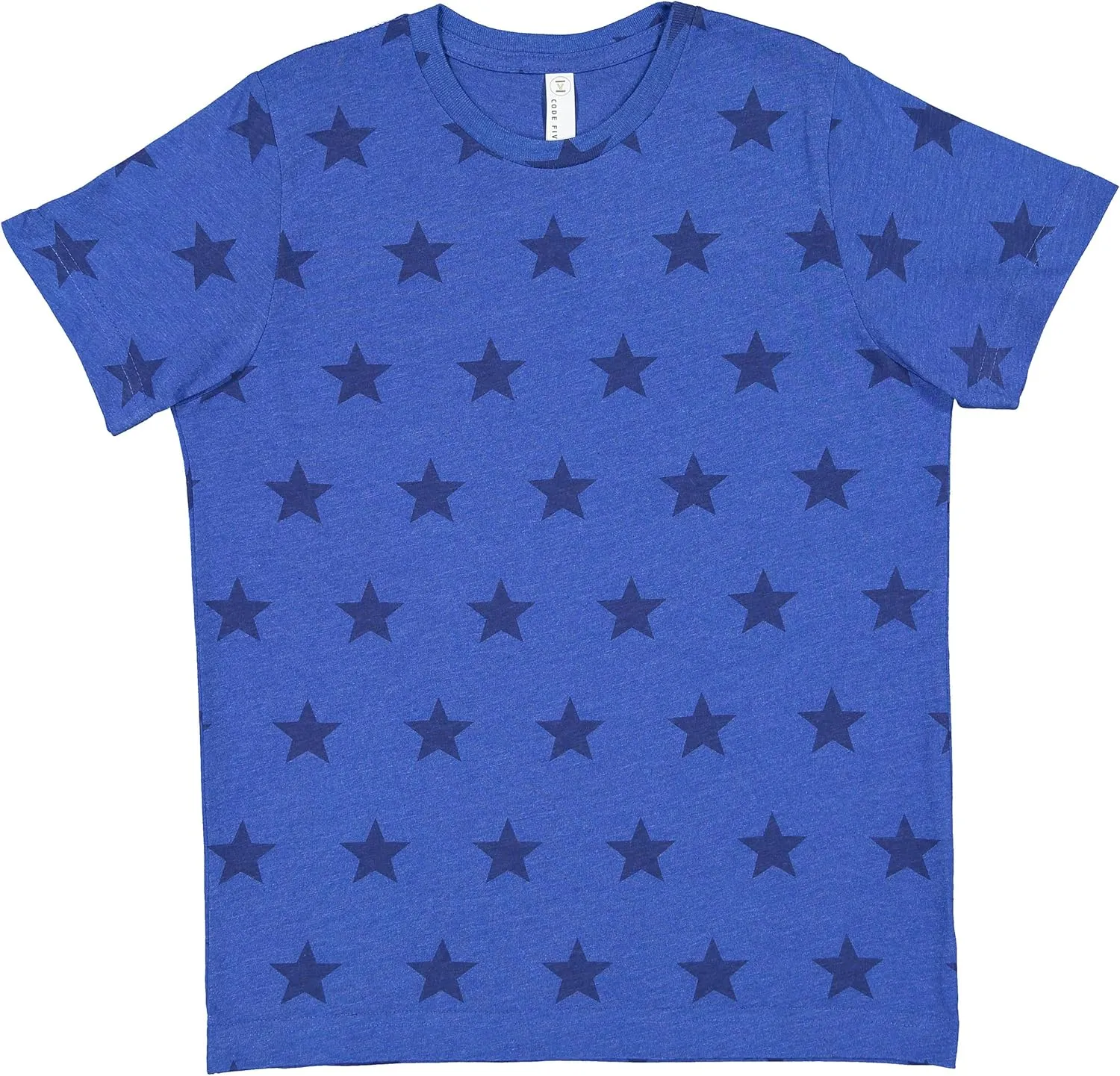 Youth Five Star Soft Cotton Crew Neck Tee 2229