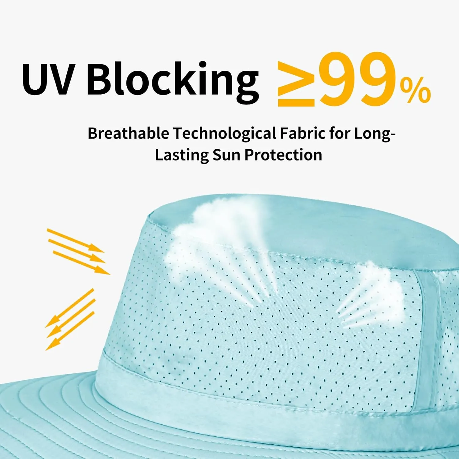 ZOORON Boonie Hat UPF 50  Cooling Sun Hat for Men and Women,Wide Brim Bucket Hats with UV Protection for Safari Hiking Beach