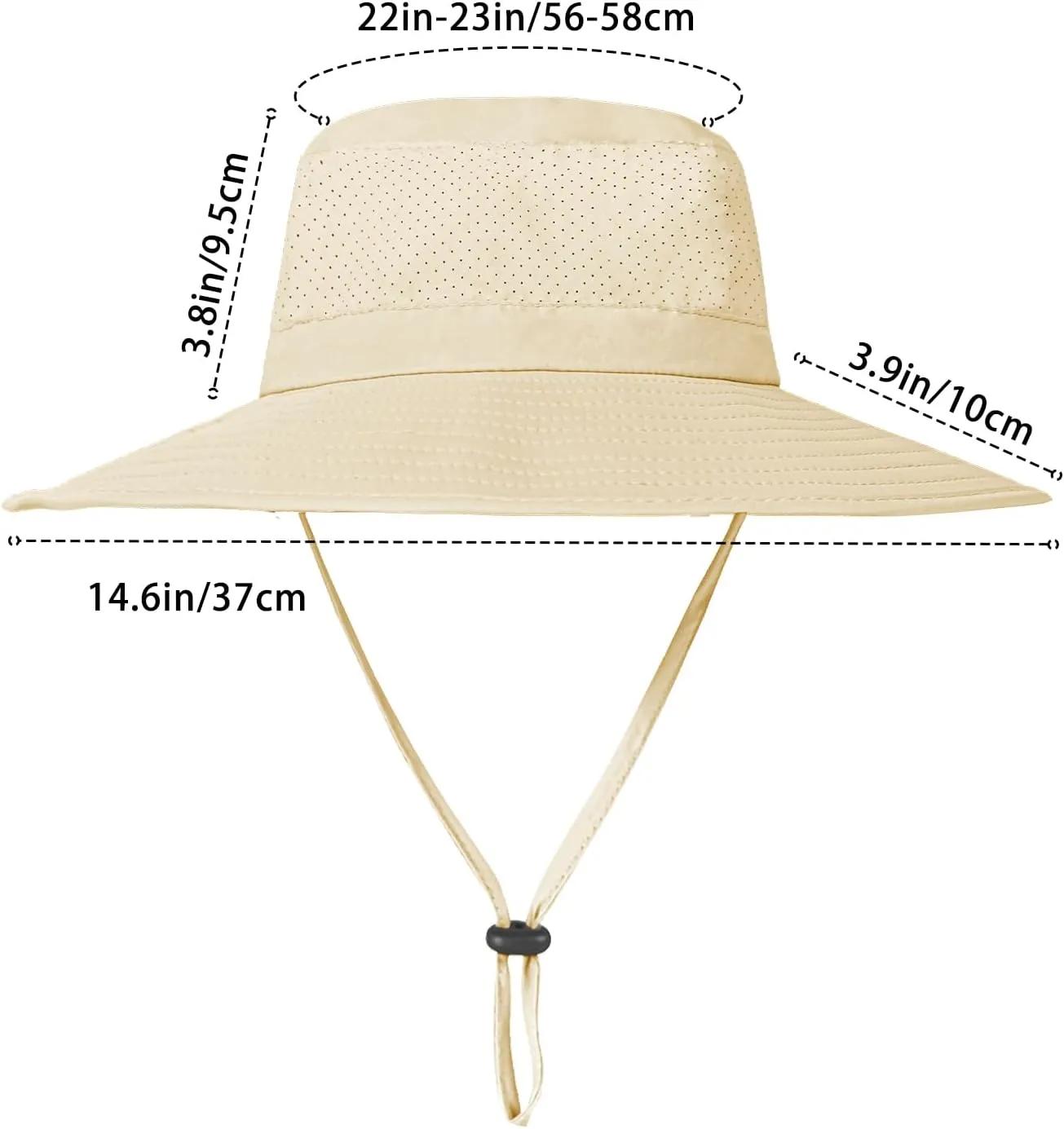 ZOORON Boonie Hat UPF 50  Cooling Sun Hat for Men and Women,Wide Brim Bucket Hats with UV Protection for Safari Hiking Beach