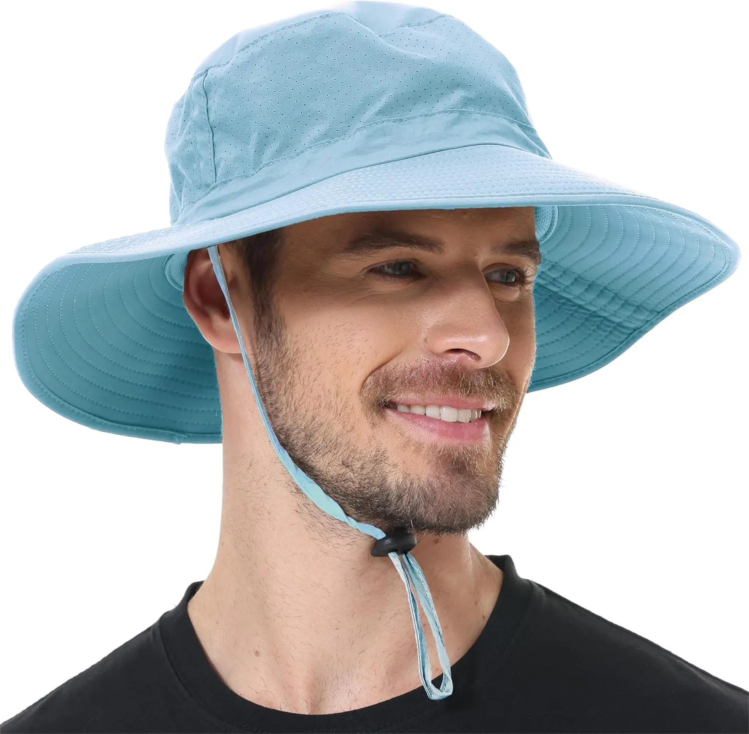 ZOORON Boonie Hat UPF 50  Cooling Sun Hat for Men and Women,Wide Brim Bucket Hats with UV Protection for Safari Hiking Beach