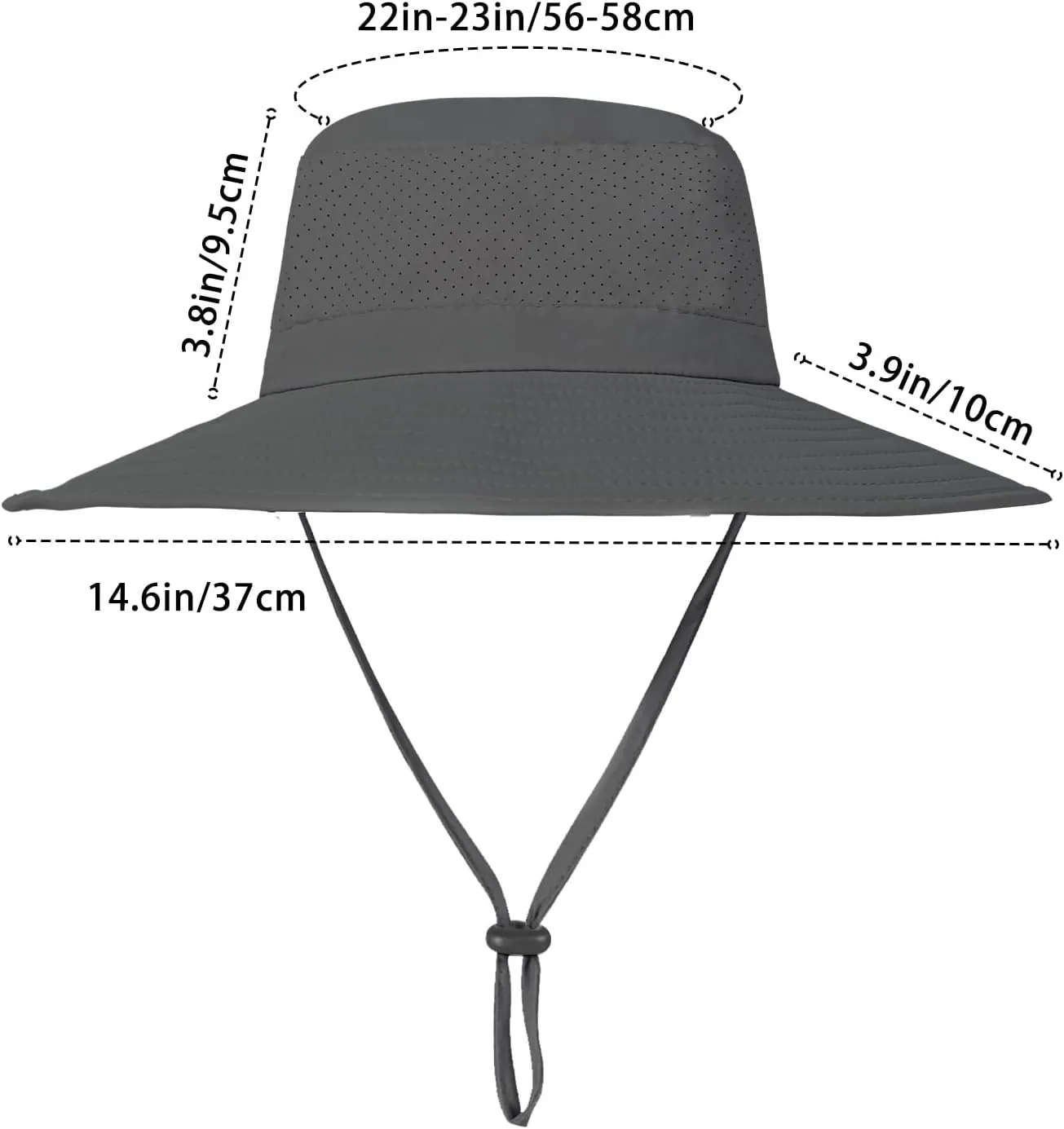 ZOORON Boonie Hat UPF 50  Cooling Sun Hat for Men and Women,Wide Brim Bucket Hats with UV Protection for Safari Hiking Beach
