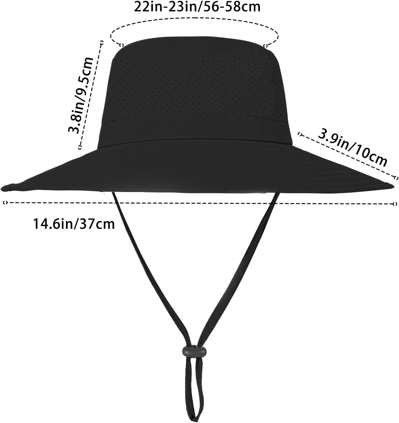 ZOORON Boonie Hat UPF 50  Cooling Sun Hat for Men and Women,Wide Brim Bucket Hats with UV Protection for Safari Hiking Beach